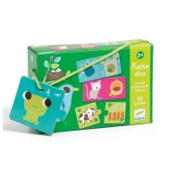 Puzzle Duo Wo leben die Tiere