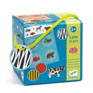 Zuordnungsspiel Feder und Fell