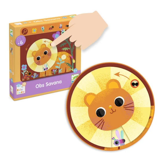 Das erste Suchspiel Obs Savana