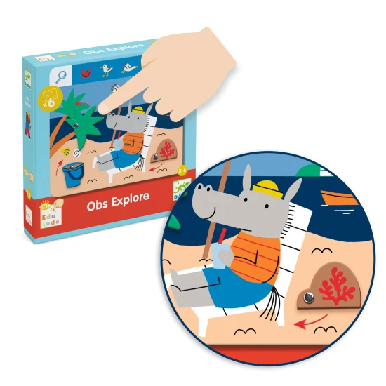 Das erste Suchspiel Obs Explore