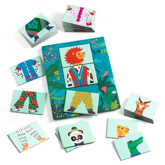 Modanimo für Kinder – ein Faltspiel mit bunten Formen zur Entwicklung von Logik und Kreativität