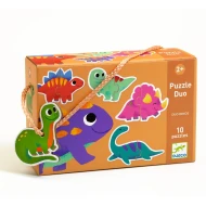 Puzzle Duo Dinosaurier