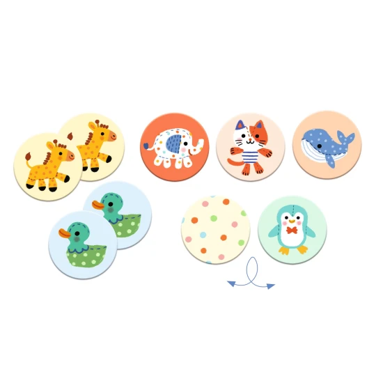 Memory-Spiel Mojkáčikovia 30-tlg