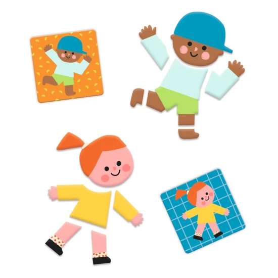 Lernspiel über den menschlichen Körper Bodyco