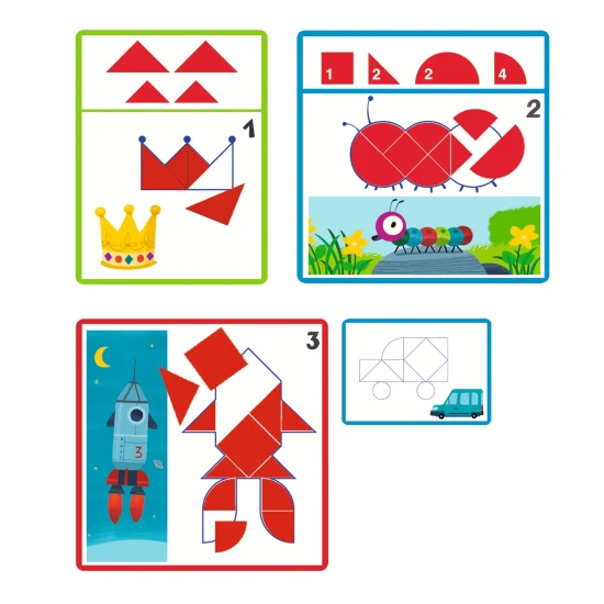 Eduludo Bild-Tangram: Formen