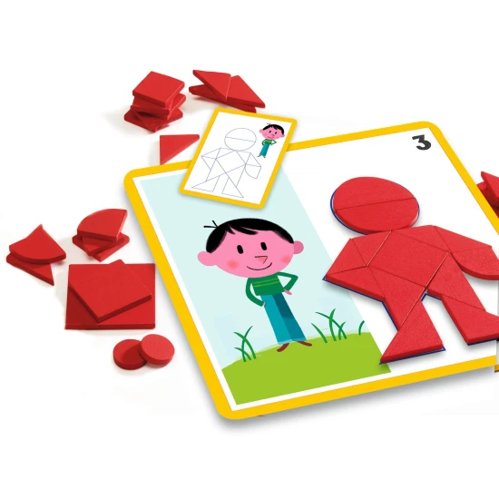 Eduludo Bild-Tangram: Formen