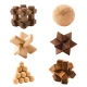 Set mit 6 Woodix-Puzzles