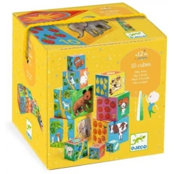 Würfelpyramide Tiere