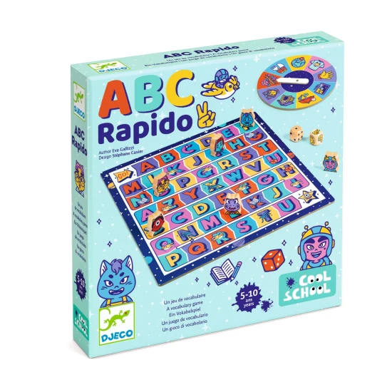 Cooles Schulspiel: ABC Rapido