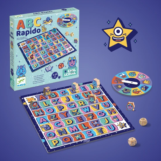 Cooles Schulspiel: ABC Rapido