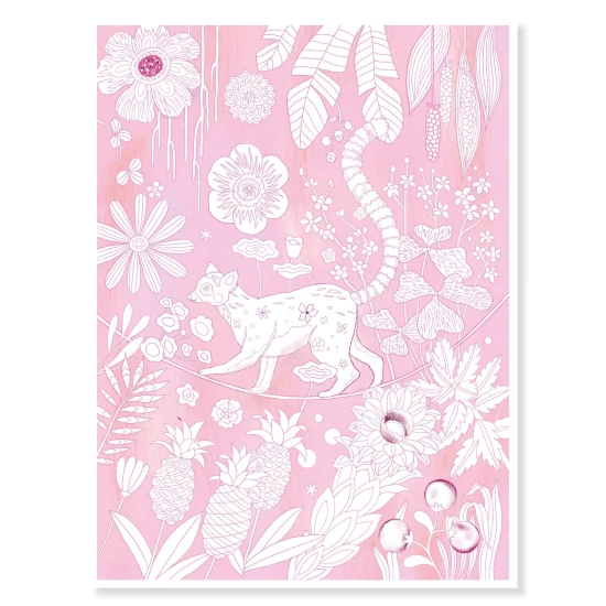 Große Malvorlagen zum Thema Wildnis