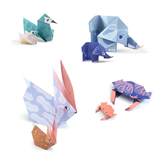 Origami-Tierfamilien