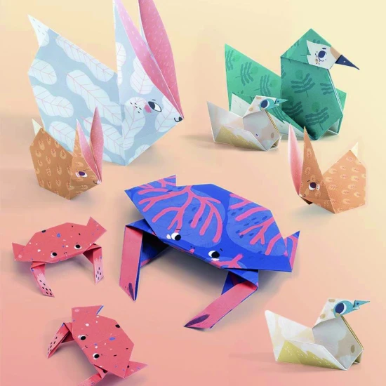 Origami-Tierfamilien
