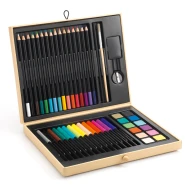 Kunstkoffer mit Ausmaldeckel