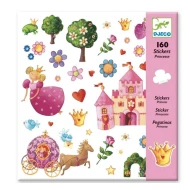 Prinzessinnen-Aufkleber 160 Stk