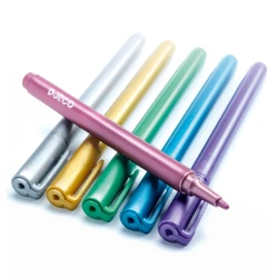 Metallic-Marker, 6 Stück