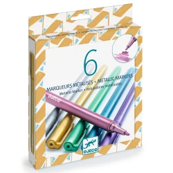 Metallic-Marker, 6 Stück