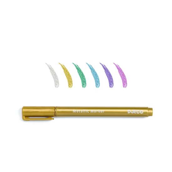 Metallic-Marker, 6 Stück