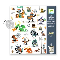 Ritter-Aufkleber, 160 Stück