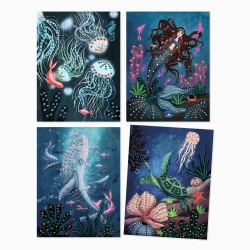 Unter dem Meer: 3D-Malerei