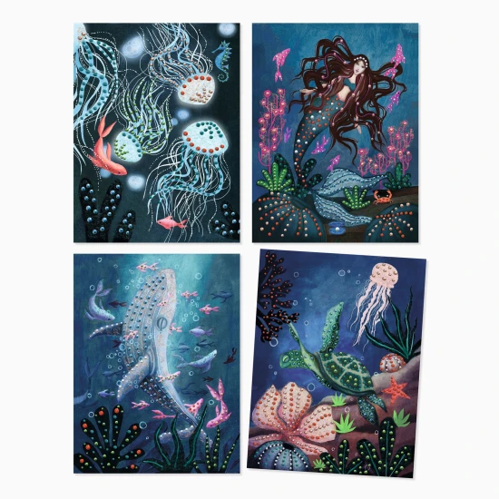 Unter dem Meer: 3D-Malerei