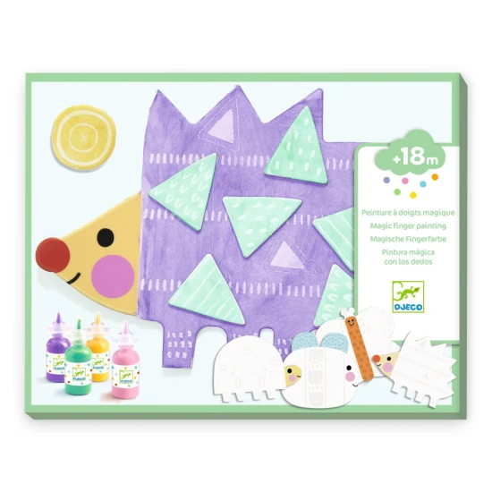 Zauberhafte Fingerfarben – Kleine Muster