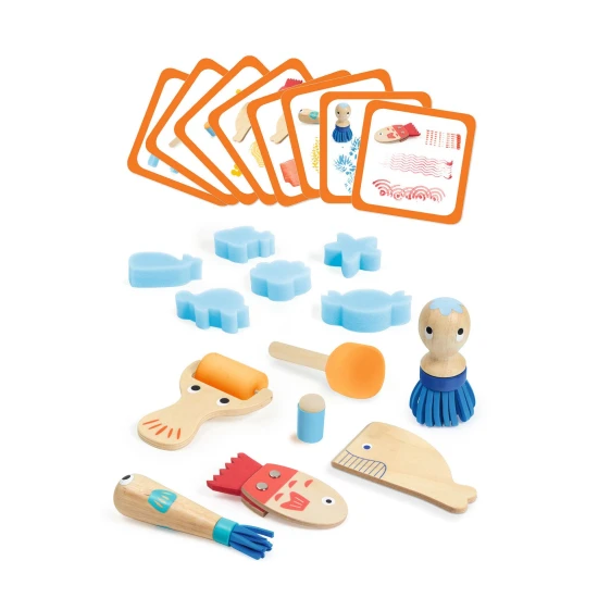 Künstler-Set, einzigartige Malutensilien