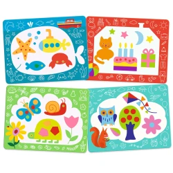 Magische Aquarell-Kritzeleien