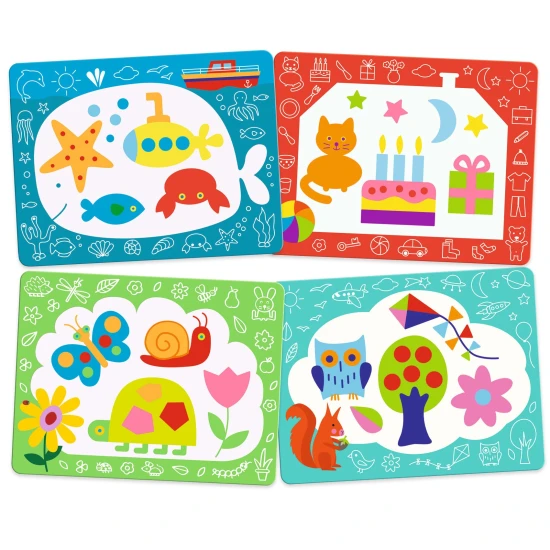 Magische Aquarell-Kritzeleien