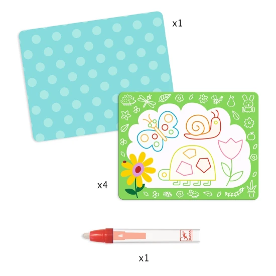 Magische Aquarell-Kritzeleien