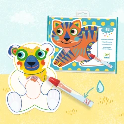 Magische Wasserfarben-Tiere