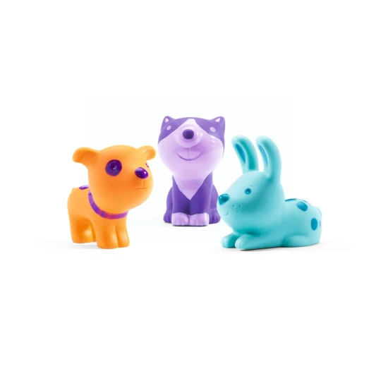 Topanifarm: Turm aus Würfeln mit Tieren