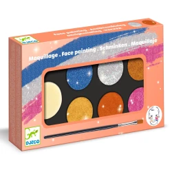 Schminke in Metallicfarben