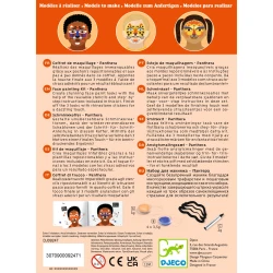 Panther-Gesichtsbemalung