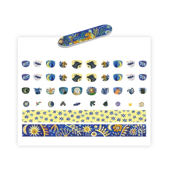 Nagelsticker „Mondlichtreflexionen“