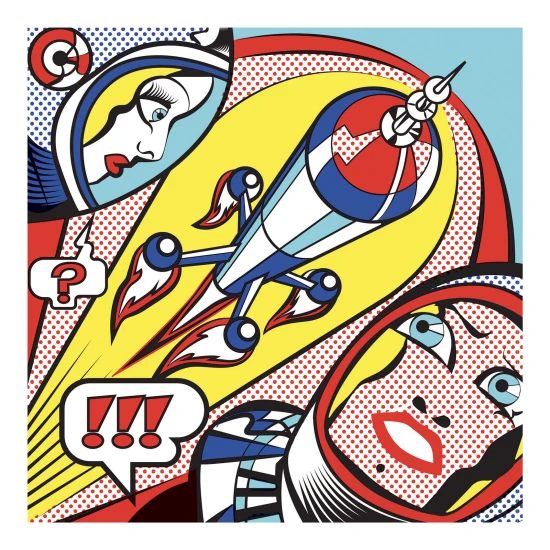 Roy Lichtenstein Mal-Kreativset