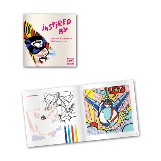 Roy Lichtenstein Mal-Kreativset