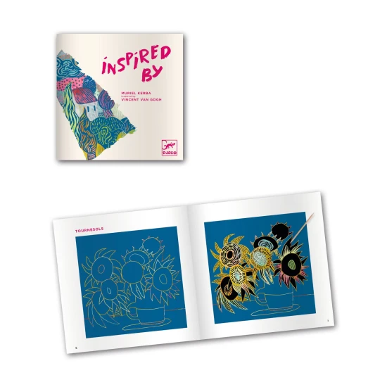 Rubbelbilder von Vincent van Gogh