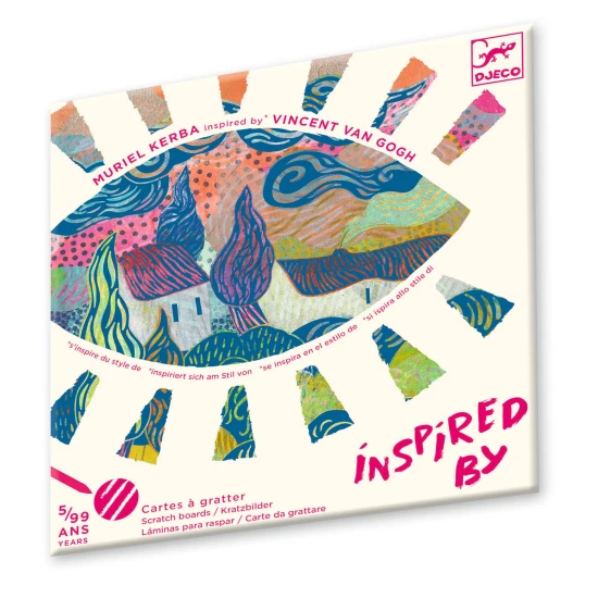 Rubbelbilder von Vincent van Gogh