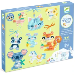 Kreatives Set mit Perlen in Aqua-Tierform