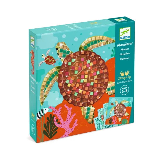 Schaummosaik Karibik – Gestalten nach Zahlen