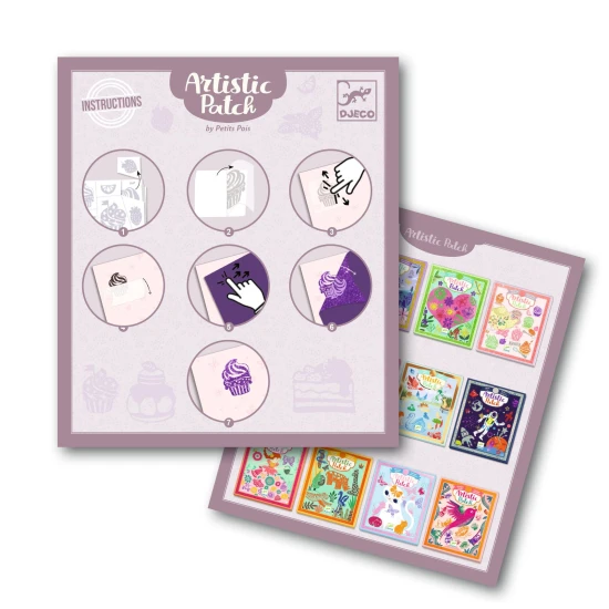 Kunstaufkleber Leckereien