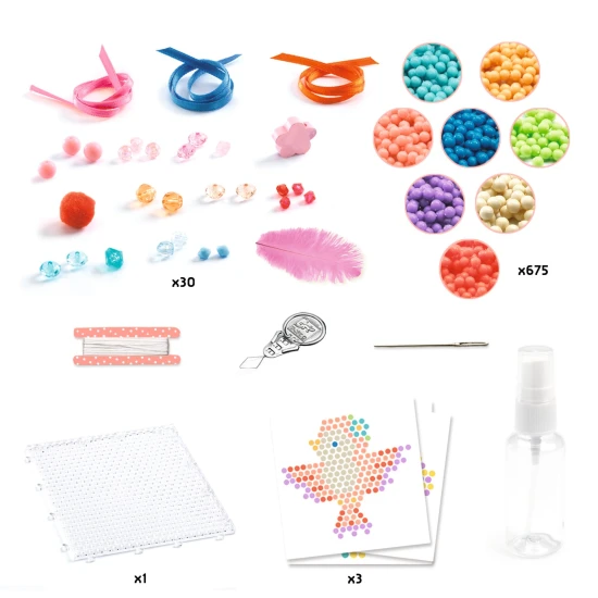 Kreativ-Set Perlenanhänger Artistic Aqua