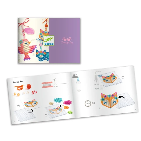 Kreativ-Set Perlenanhänger Artistic Aqua