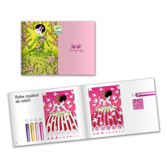 Glitzernde Muster: Kleider