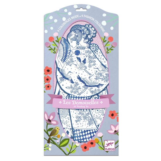 Große Ausmalbilder Laura und ihre Freunde