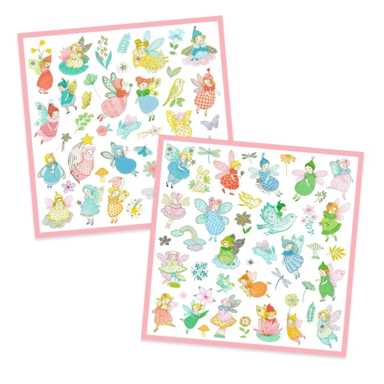 Glitzerfeen-Aufkleber, 160 Stück