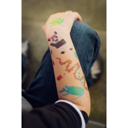 Temporäre Tattoos mit Tiermotiven