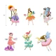 Papierfiguren Feen