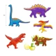 Papierfiguren Dinosaurier